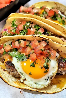 Keto Breakfast SmashBurger Tacos