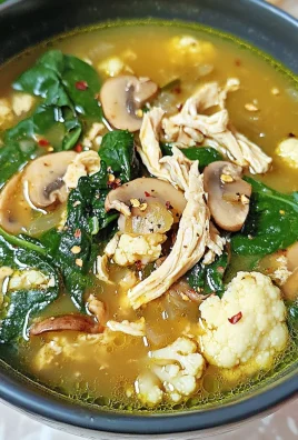 Keto Chicken Detox Soup