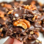 Keto Chocolate Caramel Nut Clusters