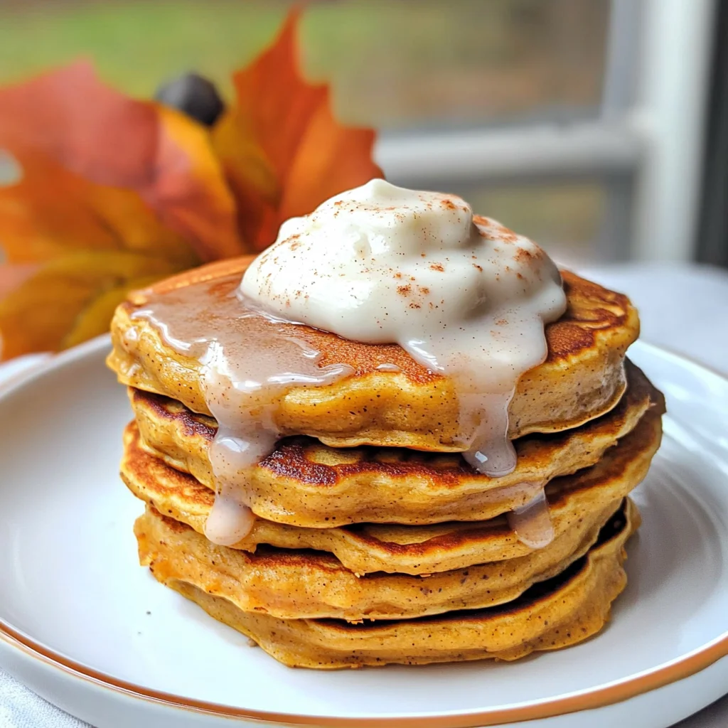 Keto Cottage Cheese Pumpkin Pancakes