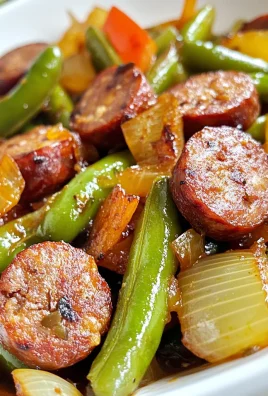 Keto Green Bean and Sausage