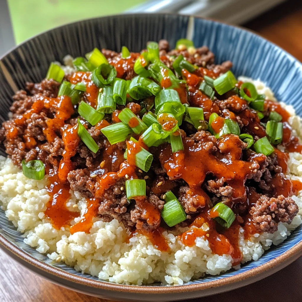 Keto Korean Beef Bowl image 2