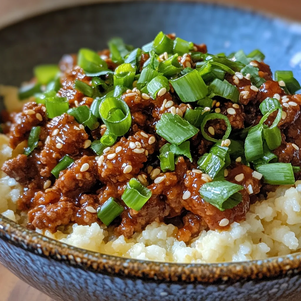 Keto Korean Beef Bowl image 4