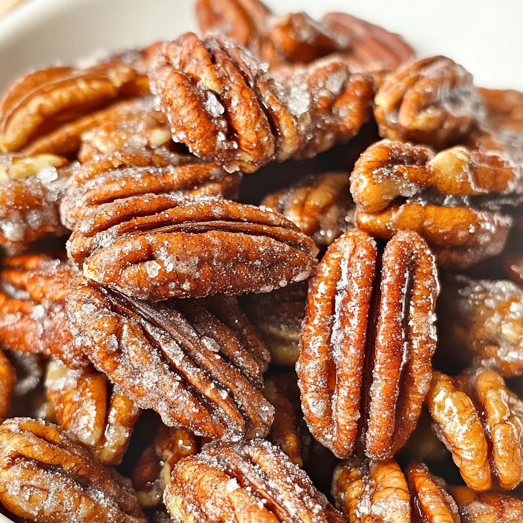 Keto Sweet and Spicy Pecans