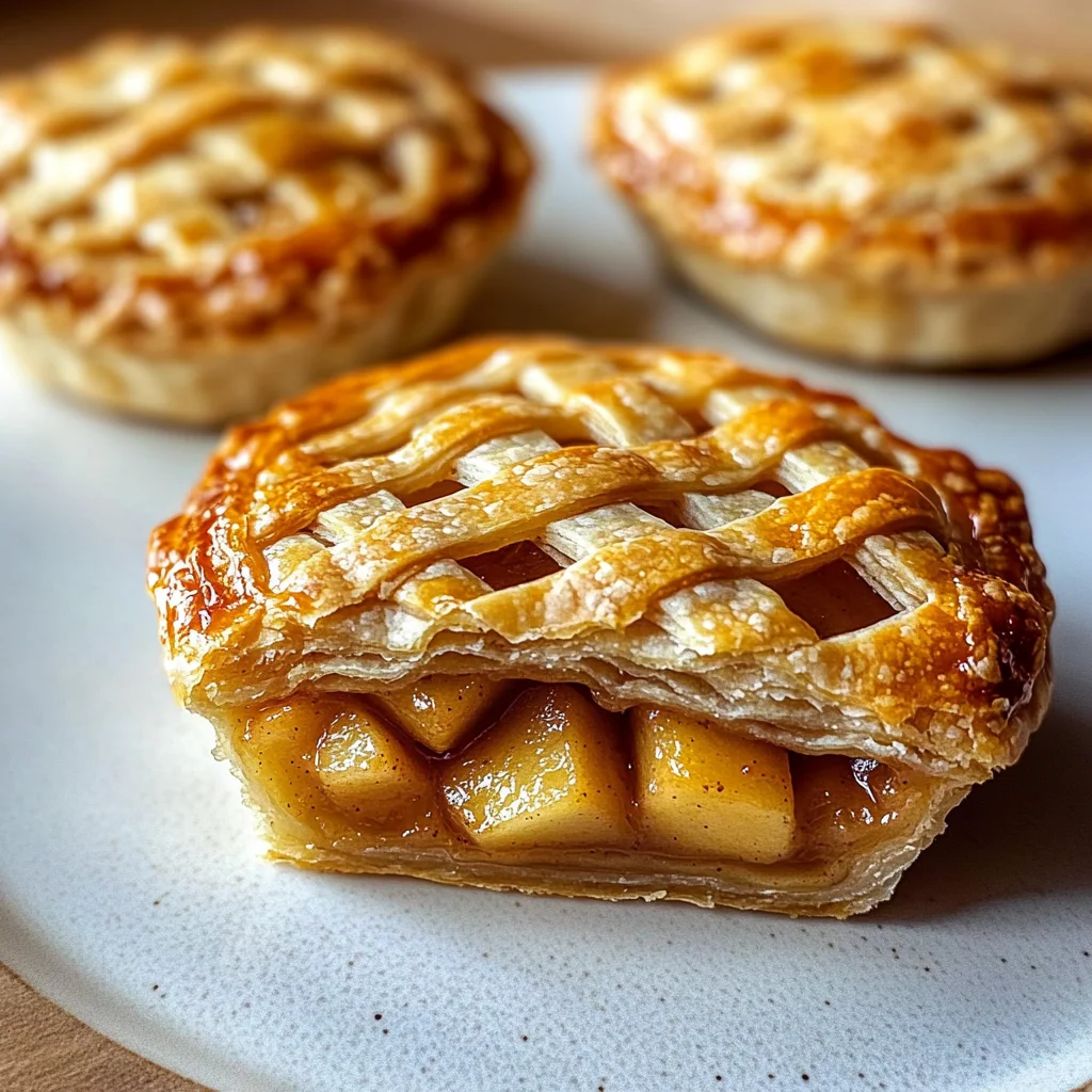 Mini Apple Hand Pies with Puff Pastry