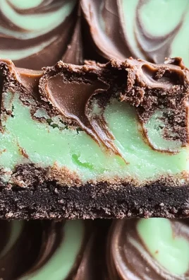 Mint Brownie Swirl Fudge