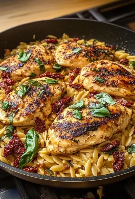 One Pan Marry Me Chicken Orzo – A Creamy Dream Dinner Without the Mess