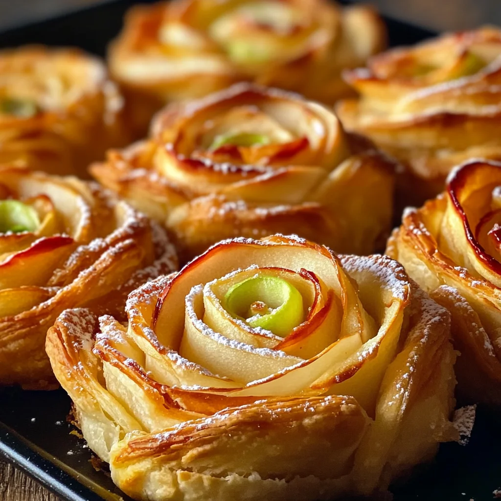 Puff Pastry Apple Roses: Stunning Yet Simple Valentine's Dessert