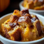 Pumpkin Bread Pudding Recipe