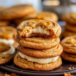 Pumpkin Cheesecake Cookies