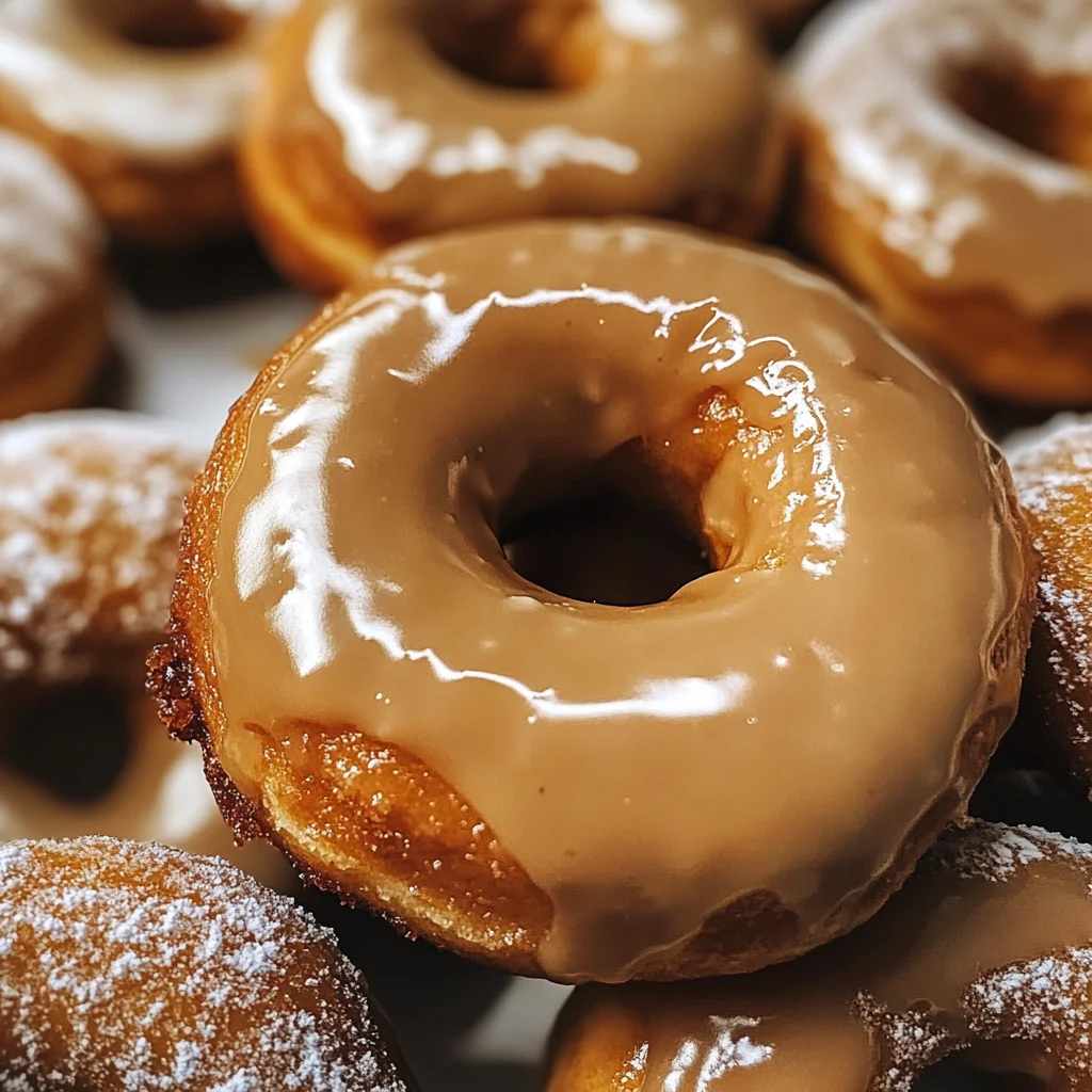 Pumpkin Donuts with Brown Sugar Glaze