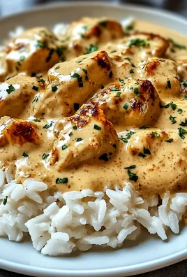 Quick and Easy Creamy Smothered Chicken and Rice