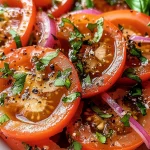 Rachel's FAVORITE Marinated Tomatoes