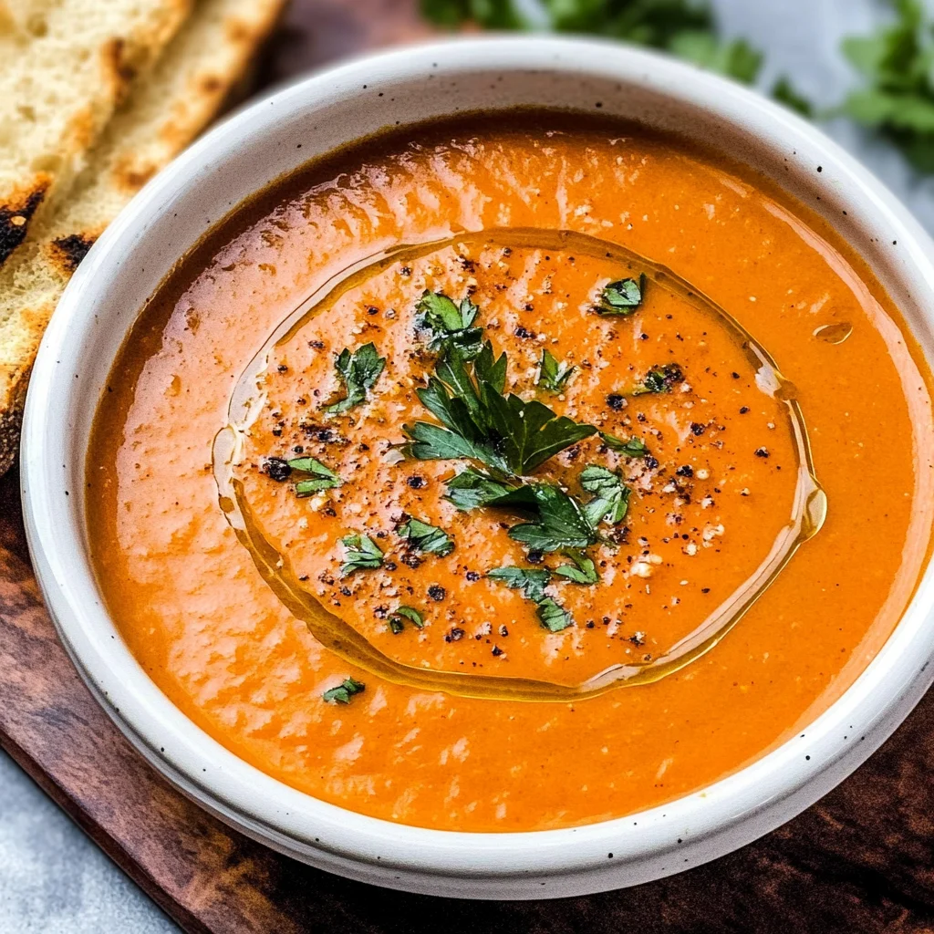 Roasted Red Pepper Soup