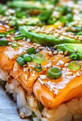 Salmon Sushi Bake