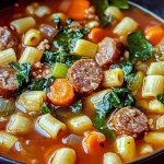 Sausage Minestrone Soup