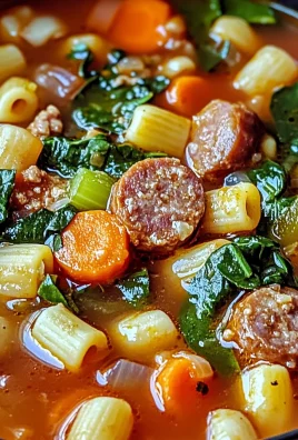Sausage Minestrone Soup
