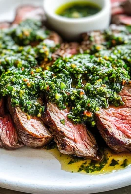 Skirt Steak with Chimichurri Sauce