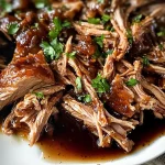 Slow Cooker Brown Sugar Balsamic Pork