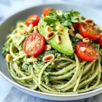 Spinach and Avocado Pasta Recipe