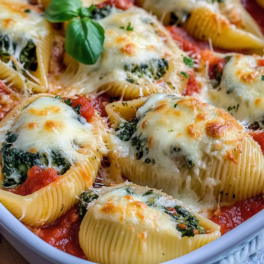 Spinach and Ricotta Stuffed Pasta
