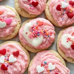 Strawberry Cake Mix Cookies