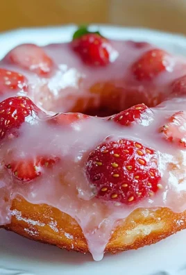 Strawberry Donuts