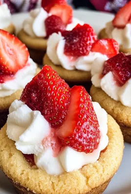 Strawberry Shortcake Cookie Cups