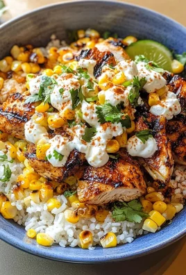 Street Corn Chicken Rice Bowl