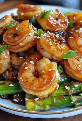 Sweet Chili Shrimp with Asparagus