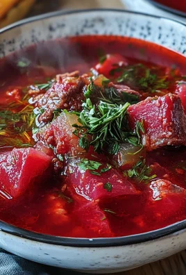 Ukrainian Red Borscht Soup A Cultural and Culinary Masterpiece