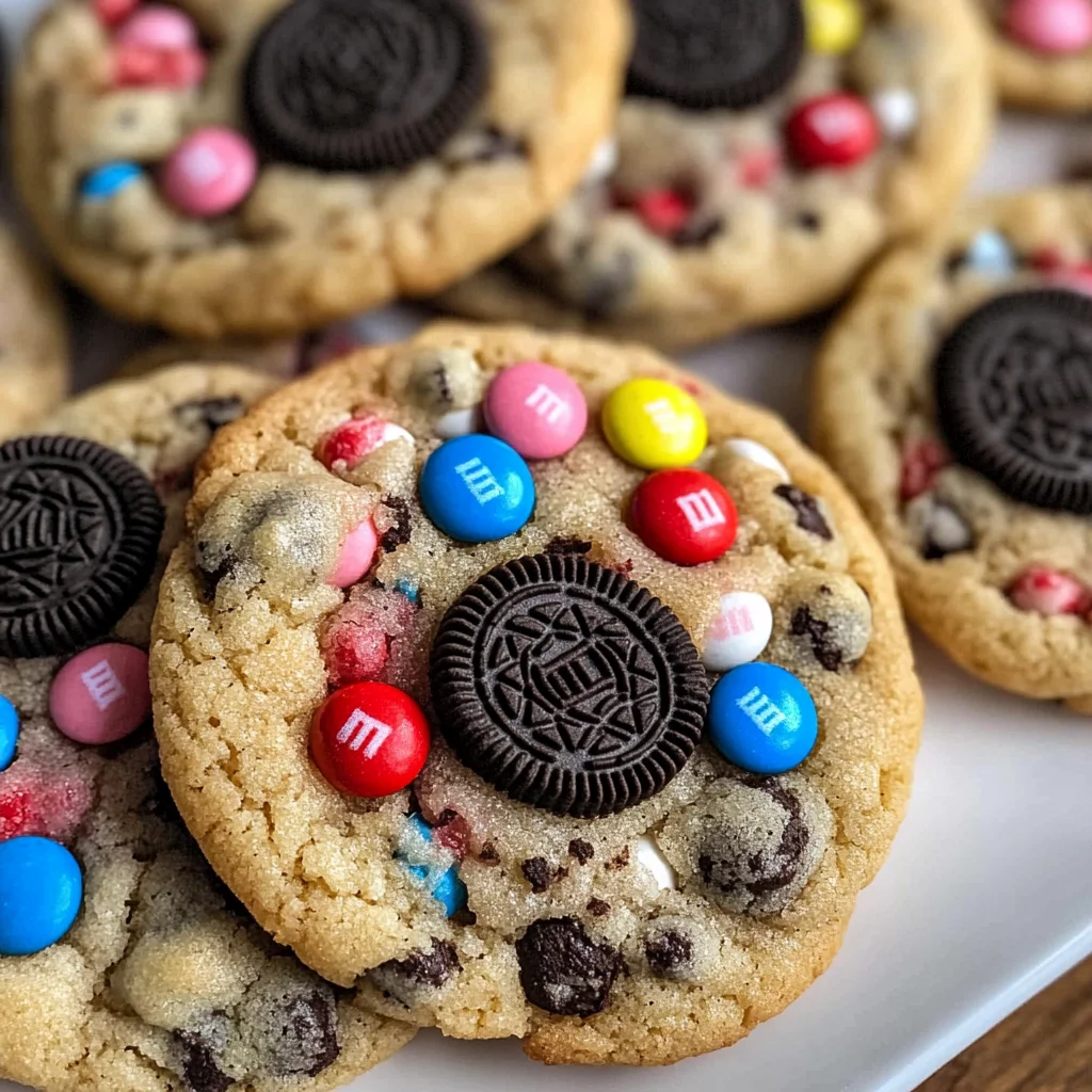 Valentine’s day Oreo M&m’s cookies image 3