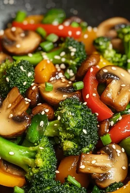 Vegan Broccoli and Mushroom Stir Fry