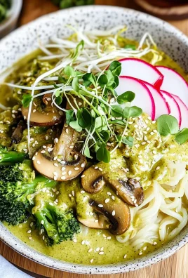 Vegan Sweet Green Curried Noodles