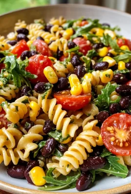 20-Minute Simple Black Bean Pasta Salad