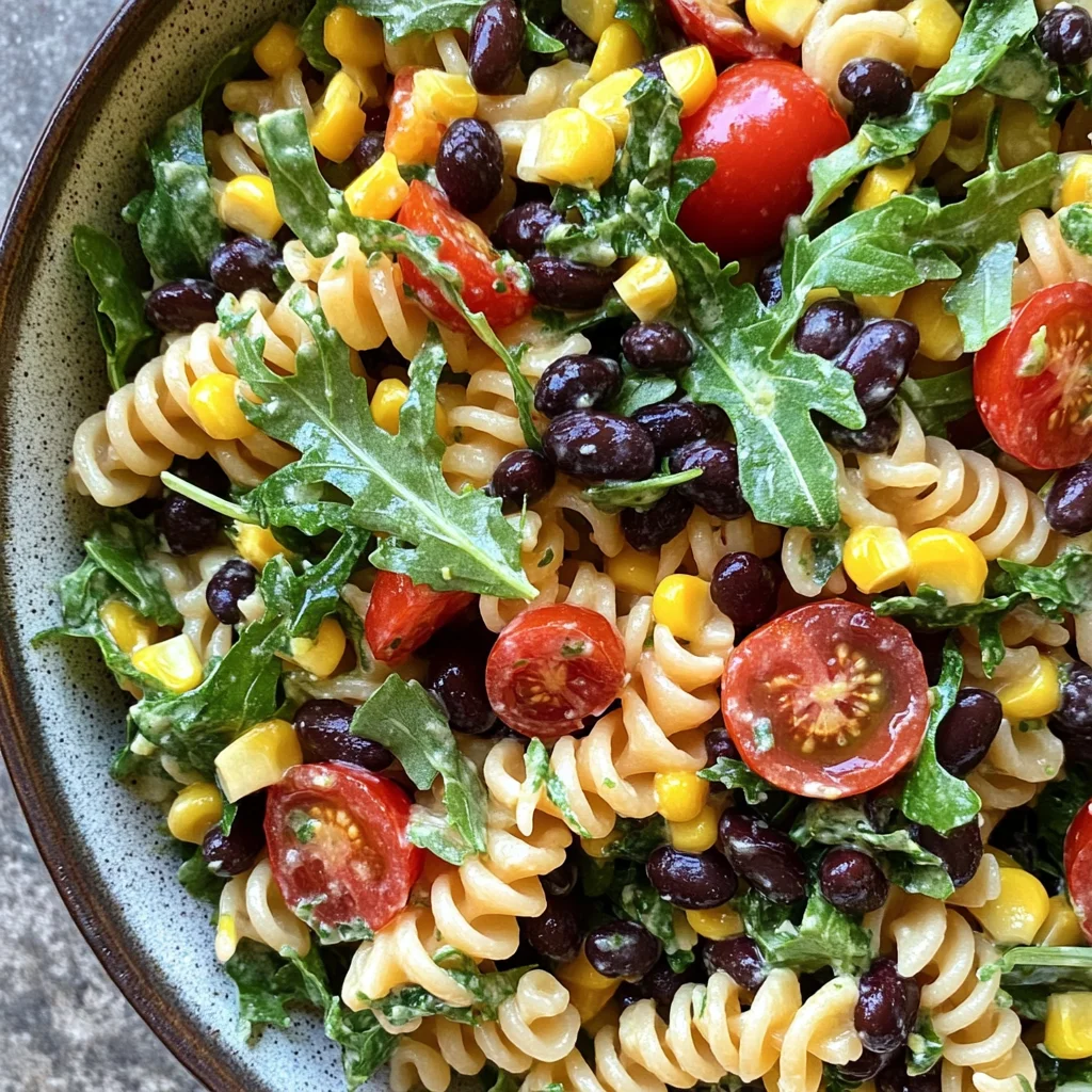 20-Minute Simple Black Bean Pasta Salad