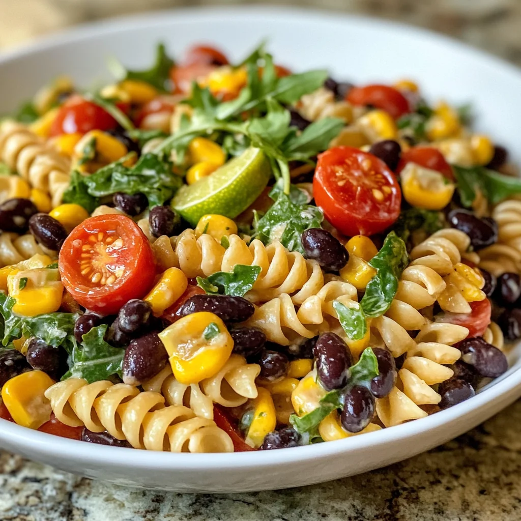 20-Minute Simple Black Bean Pasta Salad