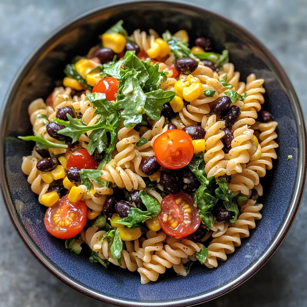 20-Minute Simple Black Bean Pasta Salad