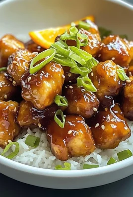 4-Ingredient Orange Chicken