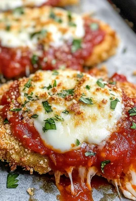 AIR FRYER KETO CHICKEN PARMESAN