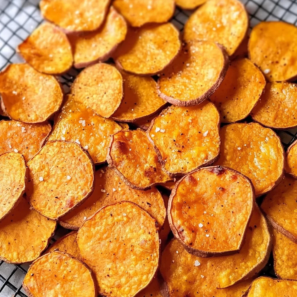 Air Fryer Sweet Potato Chips