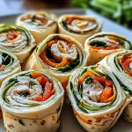Back-to-school turkey pinwheels