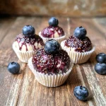 Blueberry Cheesecake Protein Bites – A No-Bake, High-Protein Snack