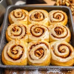 Carrot Cake Cinnamon Rolls