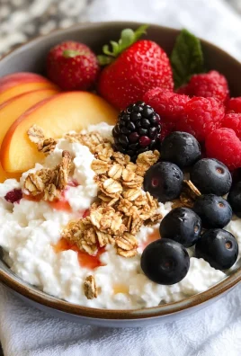 Cottage Cheese with Fruit - Easy Snack or Breakfast