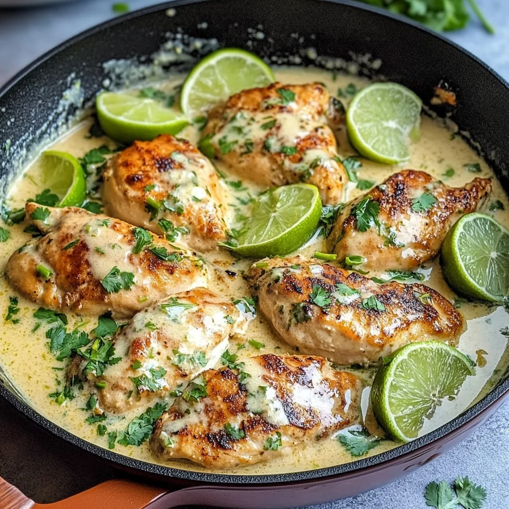 Creamy Coconut Chicken Skillet