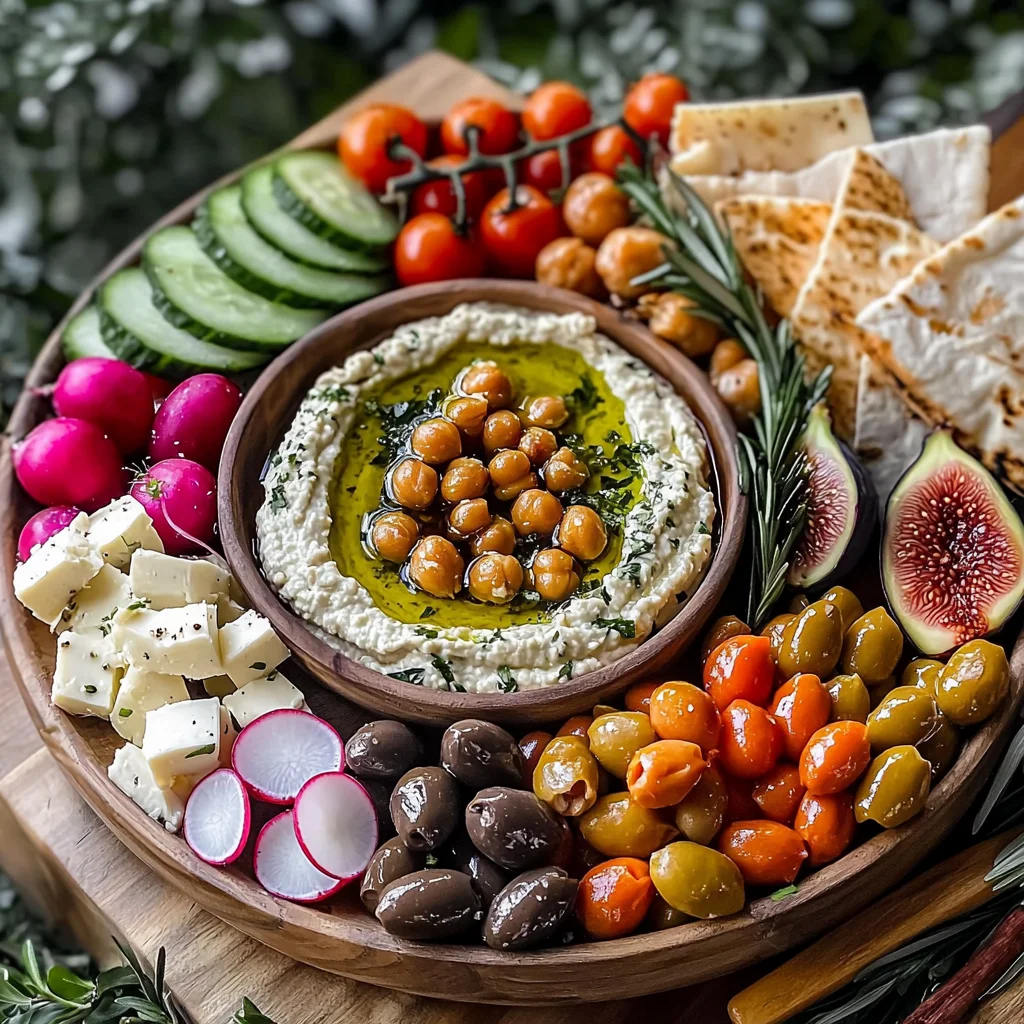 Create an Irresistible Mediterranean Brunch Board with Mezze Delight