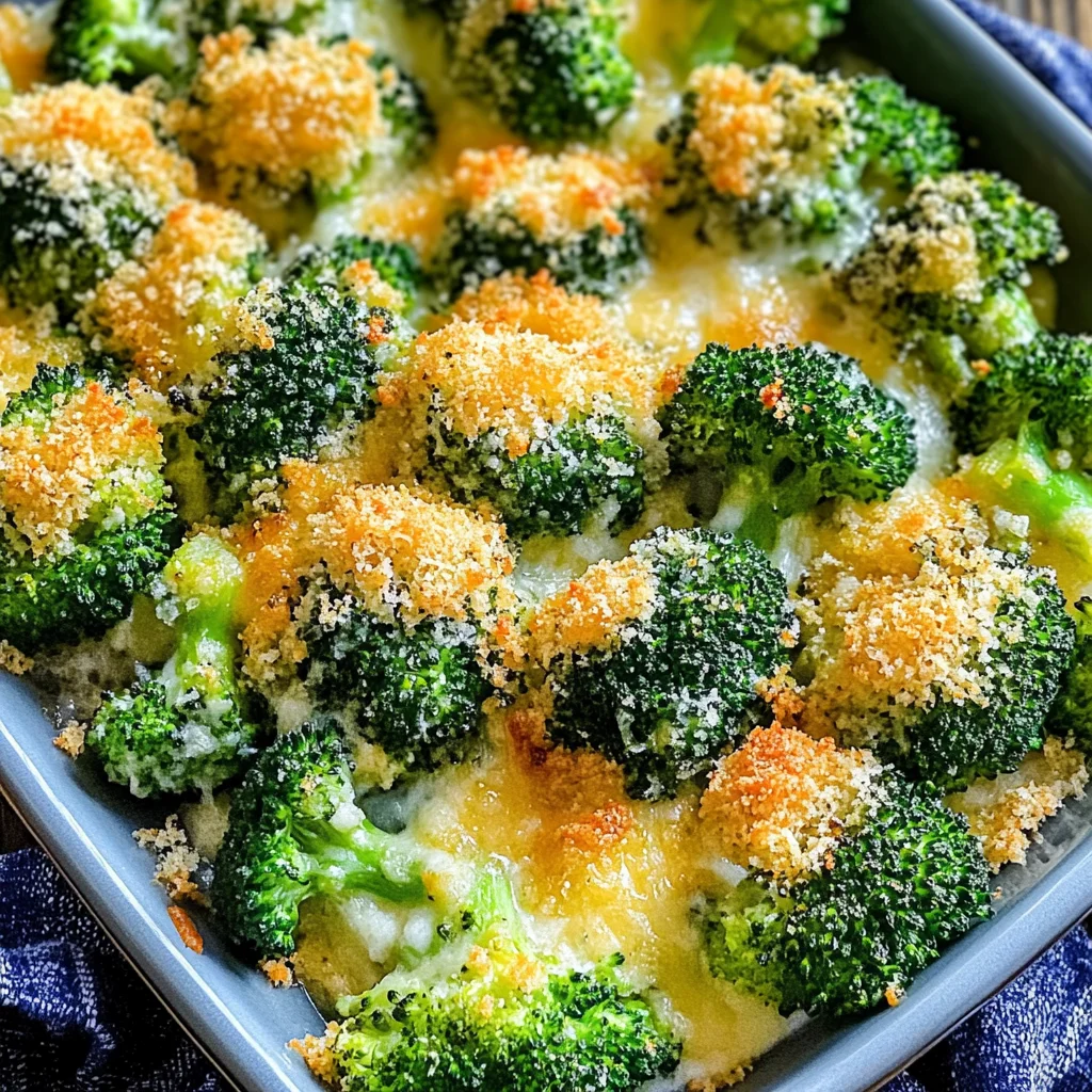 Crispy Cheesy Roasted Broccoli