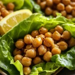 Crispy Chickpea Lettuce Wraps