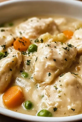 Crockpot Chicken and Dumplings Recipe with Easy Biscuits